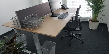 Coworking Spaces - Baden-Württemberg - moderne Arbeitsplätze mit teils ergonomischen Steharbeitsplätzen - FLEXoffices
