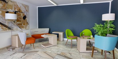 Coworking Spaces - Nordrhein-Westfalen - Unsere Lounge bietet Platz zum gemütlichen Austausch oder für eine kleine Pause - Workstatt